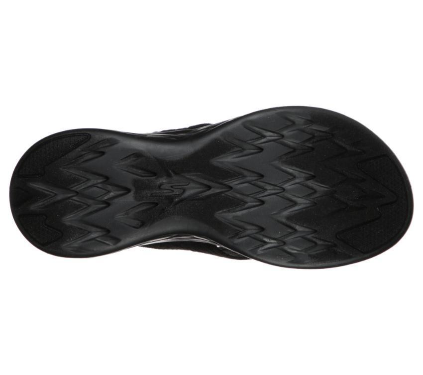 SKECHERS ON THE GO 600 SUNNY BLACK BLACK Whangamata Surf Shop