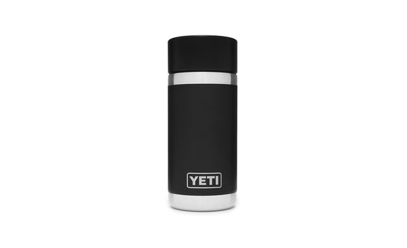 YETI RAMBLER 12 OZ BOTTLE W/ HOTSHOT CAP (335ML) - BLACK