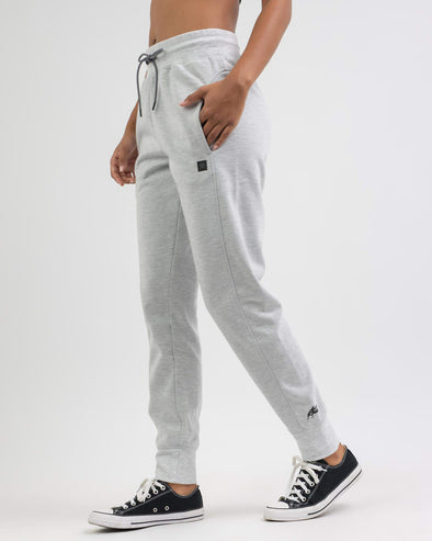 RIP CURL ANTI-SERIES FLUX || TRACKPANT - LIGHT GREY HEATHER