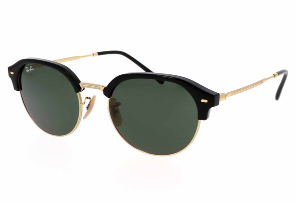 RAYBAN 0RB4429 BLACK ON ARISTA W/ GREEN