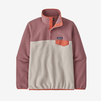 PATAGONIA W'S LW SYNCH SNAP-T P/O - PUMICE