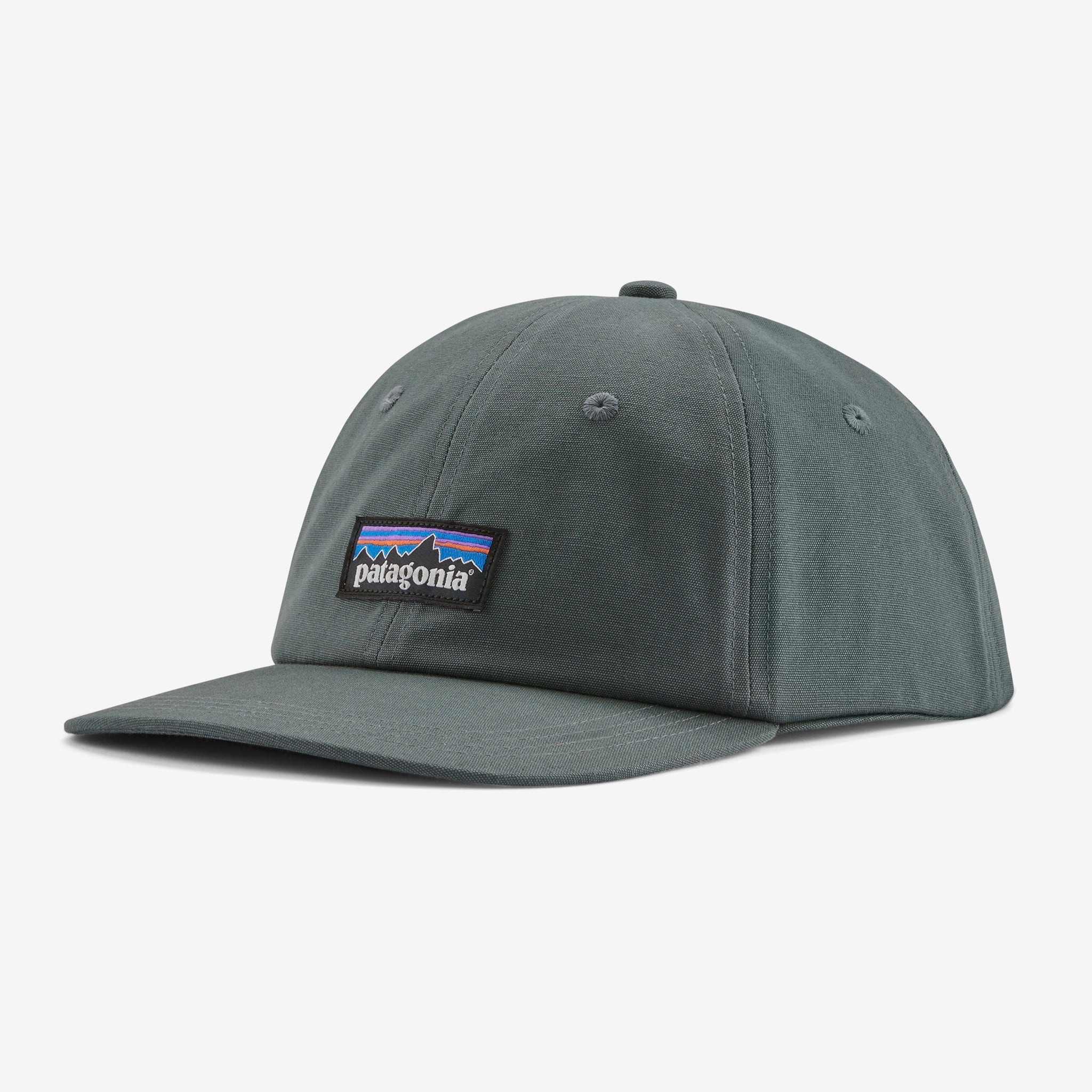 PATAGONIA P-6 LABEL TRAD CAP NOUVEAU GREEN – Whangamata Surf Shop
