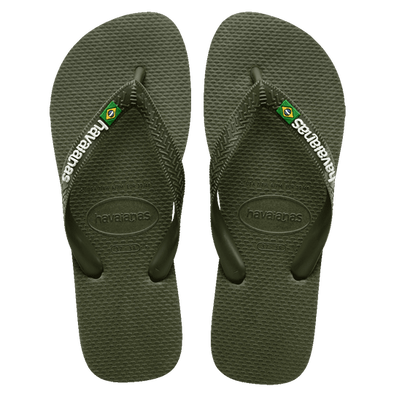 HAVAIANAS BRAZIL LOGO - MOSS/MOSS