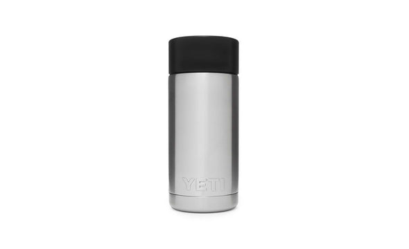 YETI RAMBLER 12 OZ BOTTLE W/HOTSHOT CAP - SILVER