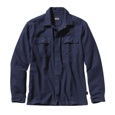PATAGONIA M'S L/S FJORD FLANNEL SHIRT - NAVY BLUE
