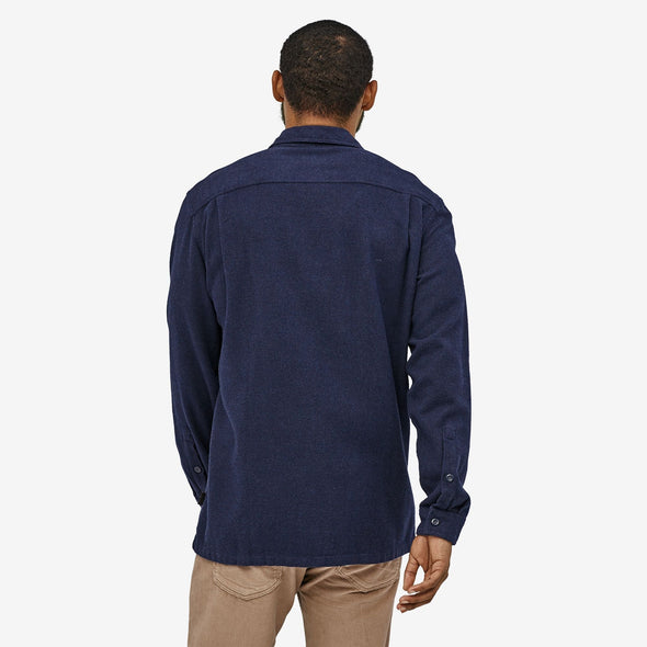 PATAGONIA M'S L/S FJORD FLANNEL SHIRT - NAVY BLUE