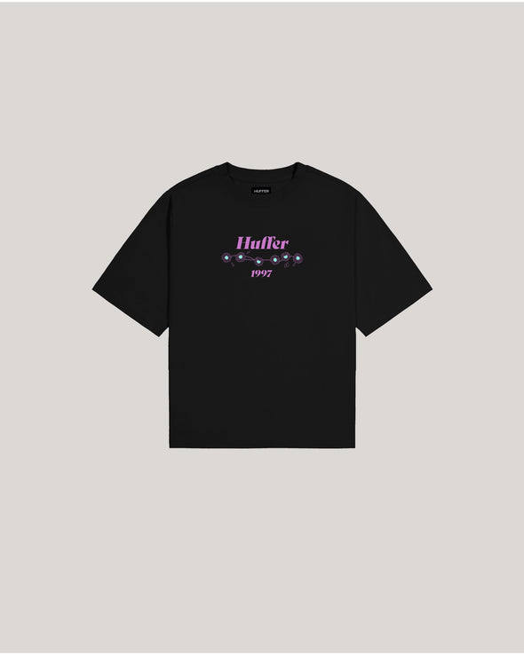 HUFFER WMNS CLASSIC TEE/LINK UP - BLACK