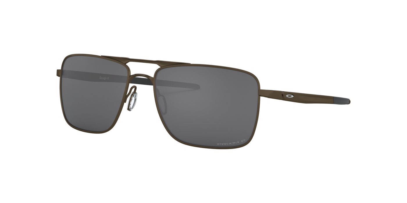 OAKLEY GAUGE 6 PEWTER W PRIZM BLACK POLARIZED Whangamata Surf Shop
