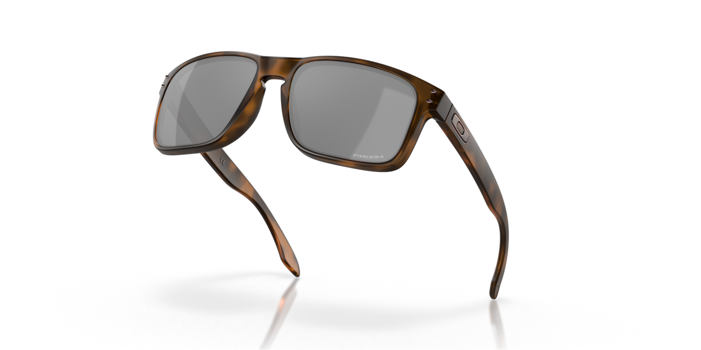 OAKLEY HOLBROOK MATTE BROWN TORTOISE W PRIZM BLACK IRIDIUM