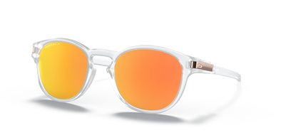 OAKELY LATCH MATTE CLEAR W/ PRIZM ROSE GOLD POLARIZED
