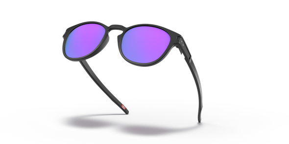 OAKLEY LATCH MATTE BLACK W/ PRIZM VIOLET IRIDIUM