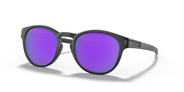 OAKLEY LATCH MATTE BLACK W/ PRIZM VIOLET IRIDIUM