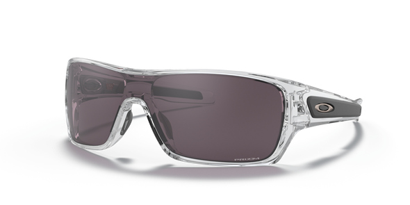 OAKLEY TURBINE ROTOR POLISHED CLEAR W/ PRIZM GREY