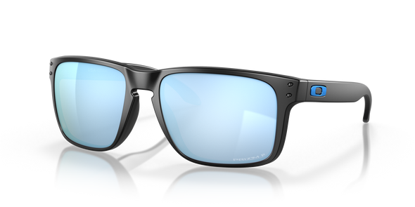 OAKLEY HOLBROOK XL MATTE BLACK W/ PRIZM DEEP WATER POLARIZED