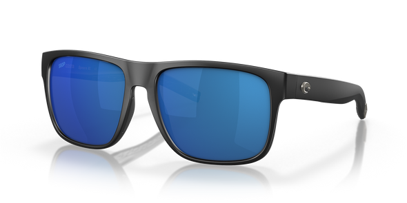 COSTA SPEARO XL MATTE BLACK W/ BLUE MIRROR 580P POLARIZED