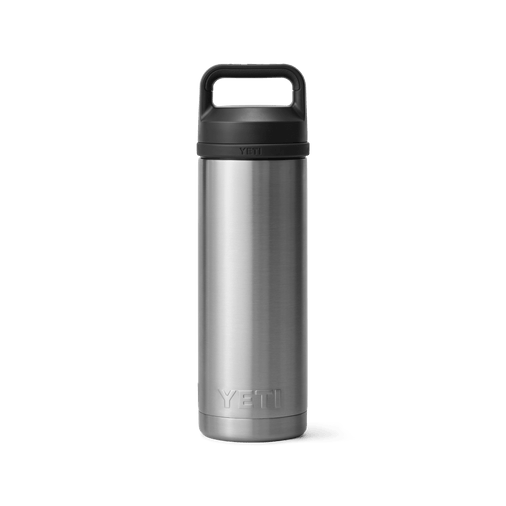 YETI RAMBLER 18OZ (532ML ) BOTTLE W/ CHUG CAP - STAINLESS