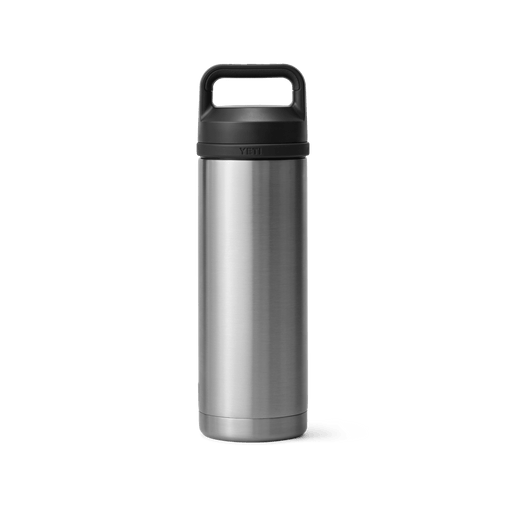 YETI RAMBLER 18OZ BOTTLE W/ CHUG CAP - STAINLESS