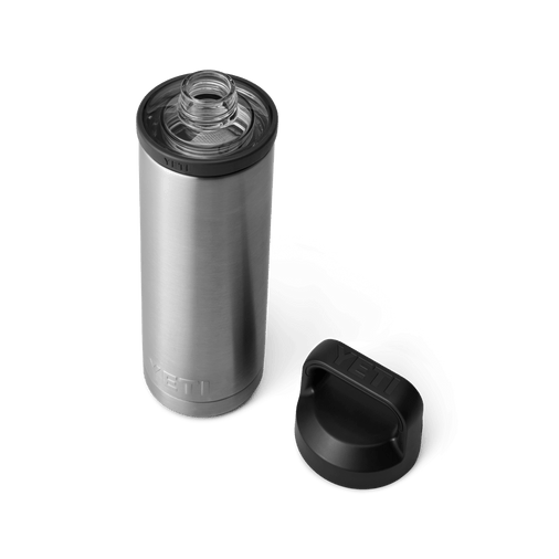 YETI RAMBLER 18OZ (532ML ) BOTTLE W/ CHUG CAP - STAINLESS