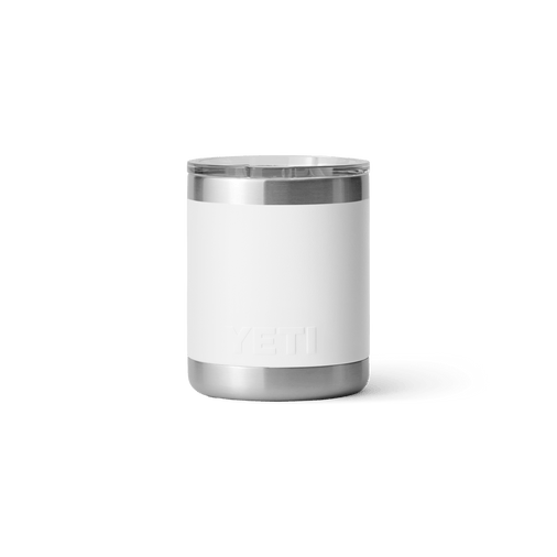 YETI RAMBLER 10OZ (296ML) LOWBALL W/ MAGSLIDER LID - WHITE