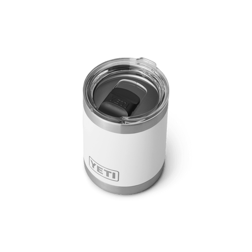YETI RAMBLER 10OZ (296ML) LOWBALL W/ MAGSLIDER LID - WHITE