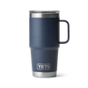 YETI RAMBLER 20OZ TRAVEL MUG W/ STRONGHOLD LID - NAVY