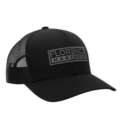 FLORENCE TRUCKER HAT - BLACK