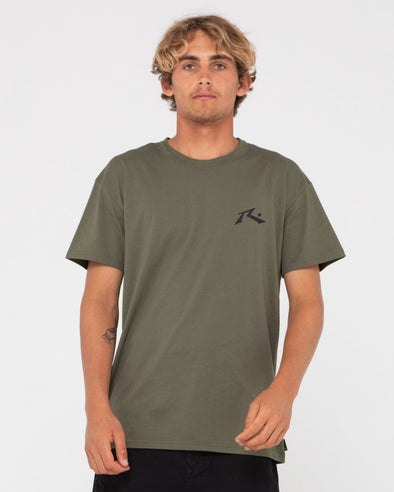 RUSTY ONE HIT COMPETITION SS TEE KIDS - SMY