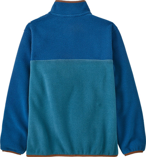 PATAGONIA K'S LW SYNCH SNAP-T P/O - WAVY BLUE