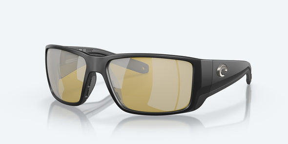 COSTA BLACKFIN PRO 11 MATTE BLACK W/ SUNRISE SILVER MIRROR 580G POLARIZED