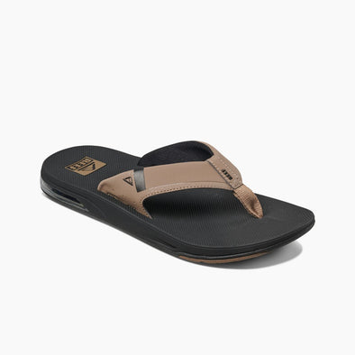 REEF FANNING LOW - BLACK TAN