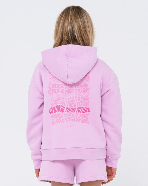 RUSTY CHOOSE YOUR FUTURE OVERSIZE HOODIE GIRLS - RBL