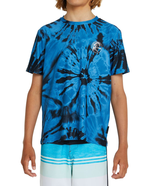 ONEILL BOYS DOPEDYE UV SS SURF TEE - LIGHT BLUE