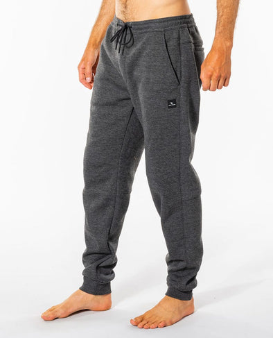 RIP CURL ANTI SERIES DEPARTED TRACKPANT - CHARCOAL MARLE