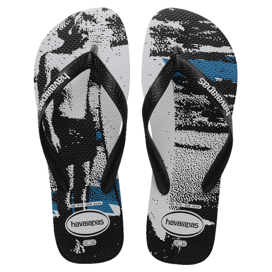 HAVAIANAS TOP PHOTOPRINT BLACK BLUE
