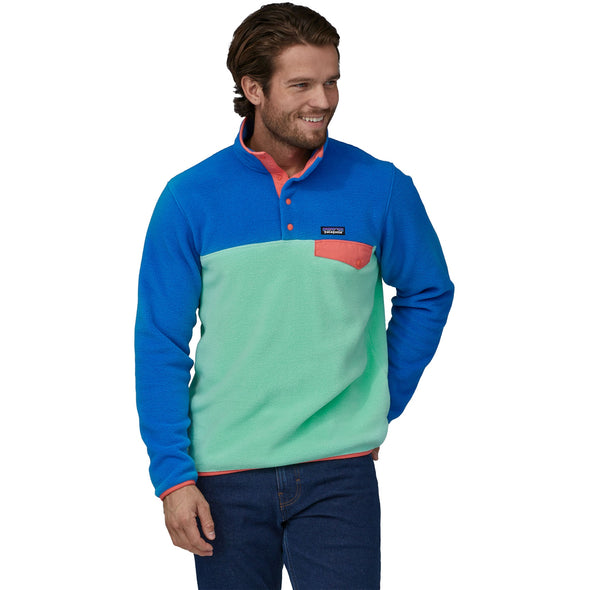 PATAGONIA M'S LW SYNCH SNAP-T P/O - EARLY TEAL