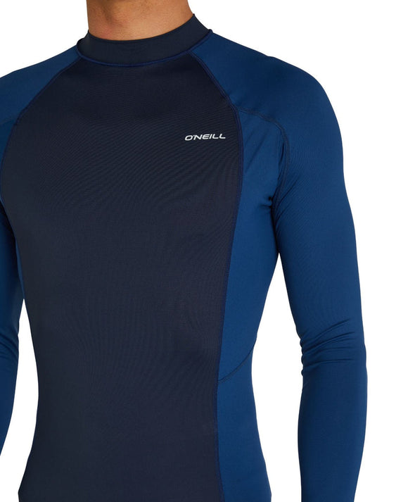 ONEILL PSYCHO UV L/S RASHVEST - ABYSS/MARINE