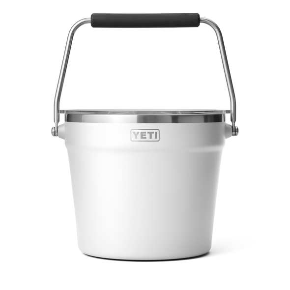 YETI RAMBLER BEVERAGE BUCKET - WHITE