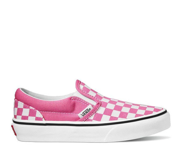 VANS CLASSIC SLIP ON COLOUR THEORY CHECKERBOARD - FIJI FLOWER